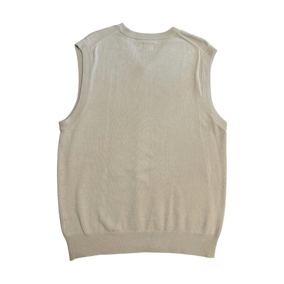 Adidas Vintage Light Beige Sweater Vest - Picture 3 of 3